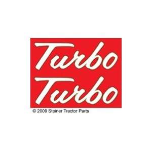  IH 1206 Vinyl Cut Turbo Decal Set of 2 Automotive