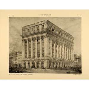  Mutual Life Insurance Building Architecture Newark N. J. George Post 
