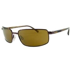  Reptile Python Espresso Gold Polarized Sunglasses Sports 