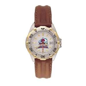 Anderson Jewelry Colorado Avalanche Womens All Star Leather Watch 
