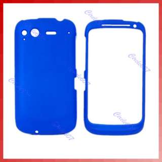Plastic Coating Hard Rubber Cover Case For HTC Desire S G12 S510e 