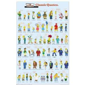  The Simpsons Cast Poster