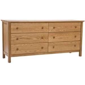    G653 R CG 6 Drawer Double Dresser in Cliffside