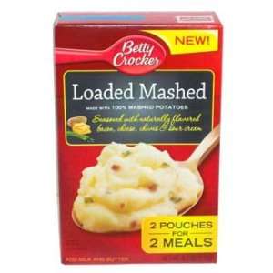 Betty Crocker Loaded Mashed 100% Real Mashed Potatoes 6.1 oz (Pack of 