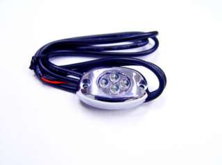 LED Lighting Oval Pods Motorcycle lighting turn signals  
