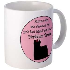  A Girls Best Friend   Yorkshire Terrier Coffee Mug 