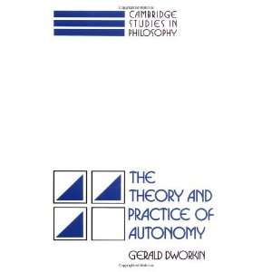  (Cambridge Studies in Philosophy) [Paperback] Gerald Dworkin Books