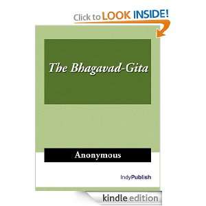 The Bhagavad Gita Anonymous  Kindle Store