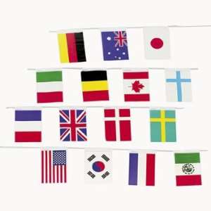   Line Of Flags   Party Decorations & Flags & Bunting 