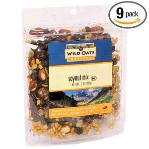 Wild Oats Natural Soynuts Mix, 7 Ounce Bags (Pack of 9)  