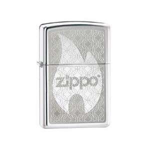  engraved pattern Black Matte Zippo Logo Zippo Lighter *Free Engraving