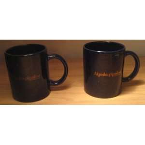  Set of 2 Vintage Alyeska Pipeline Alyeska Recycling Mugs 