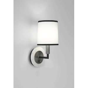  Robert Abbey D2136 Axis   One Light Wall Sconce, Blackened 