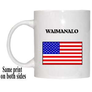 US Flag   Waimanalo, Hawaii (HI) Mug 