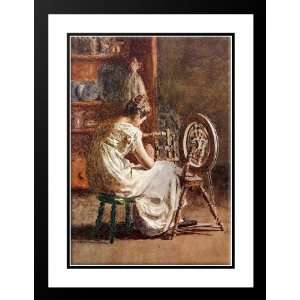  Eakins, Thomas 28x38 Framed and Double Matted Homespun 