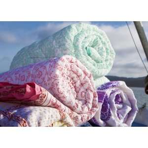  Decorative Designer Luxury Pink Indian Quilt Comforter 