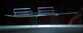 10) 4x10 Acrylic Slatwall Shelf  