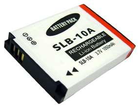 SLB 10A Battery for Samsung SLB10A L200 M110 P800 SL420  