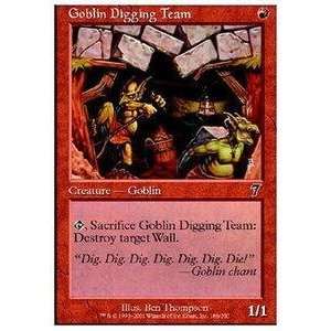   Gathering   Goblin Digging Team   Seventh Edition   Foil Toys & Games