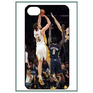  Los Angeles Lakers Pau Gasol iPhone 4 iPhone4 Black 