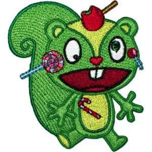  Happy Tree Friends Cartoon Nutty Squirrel Embroidered Iron 