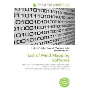  List of Mind Mapping Software (9786132905635) Books