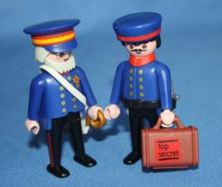 Playmobil Victorian General and Attache for Mansion House 5405 RARE 