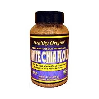 Healthy Origins, White Chia Flour, 12 oz (340 g) (DOUBLE PACK) by 