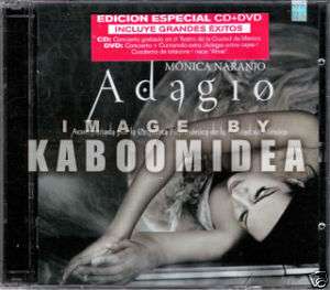 MONICA NARANJO Adagio CD + DVD NEW SPECIAL EDITION  