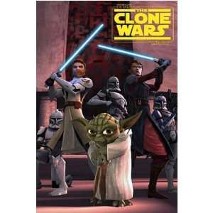  Star Wars The Clone Wars   Movie Poster (Heroes 2) (Size 