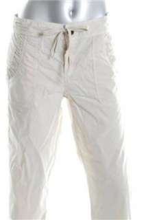 XCVI NEW Beige BHFO Cropped Pants Misses L  