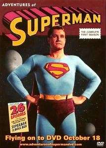 Adventures of Superman   George Reeves DVD Promo Card  
