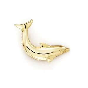  14k Polished Dolphin Pendant   JewelryWeb Jewelry