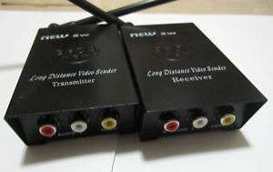 2000mW 2.4Ghz 4xCh CCTV AV Nanny Color Camera Wireless Transmitter 
