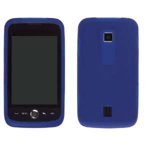 Huawei M860 Ascend Silicone Gel Skin Case by Wireless Solutions (Blue)