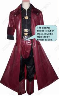 BEST  Devil May Cry 4 DMC4 Dante cosplay costume  