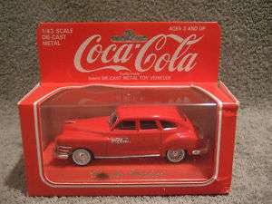 Solido Coca Cola Chrysler Windsor Die Cast Car Hartoy  
