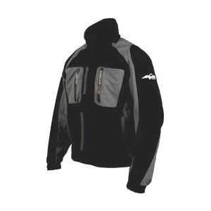 HMK Stealth Jacket , Color Black/Grey, Size Md, Size Modifier 38 