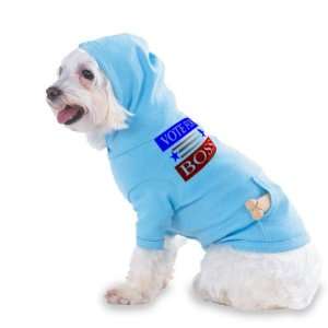  VOTE FOR BOSS Hooded (Hoody) T Shirt with pocket for your 