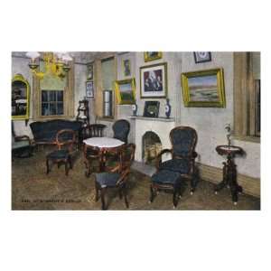  Galena, Illinois, Interior View of Ulysses S. Grants Home 