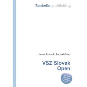  VSZ Slovak Open Ronald Cohn Jesse Russell Books