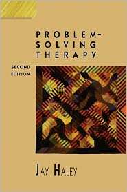    Solving Therapy, (1555423620), Jay Haley, Textbooks   