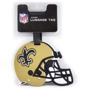  NFL New Orleans Saints Jumbo Luggage Tag 
