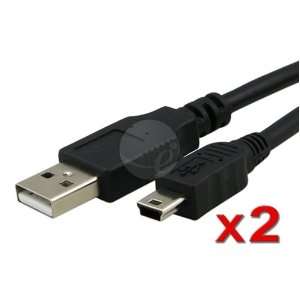  2x 6ft USB Charger Cable Cord For Sony PS3 Controller 