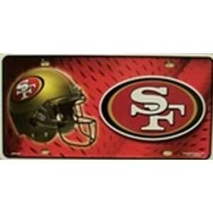 SF San Francisco 49rs NFL Football License Plate Plates Tags Tag auto 
