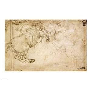   Griffin Finest LAMINATED Print Leonardo Da Vinci 24x18