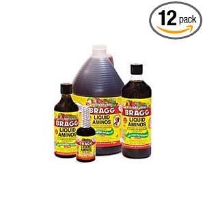 BraggS Liquid Aminos Liquid Aminos ( 12x32 OZ)  Grocery 