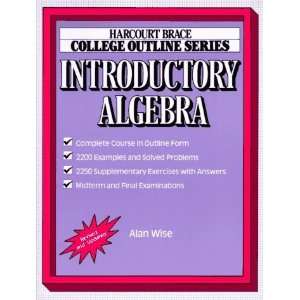  College Outline for Introductory Algebra (Books for 