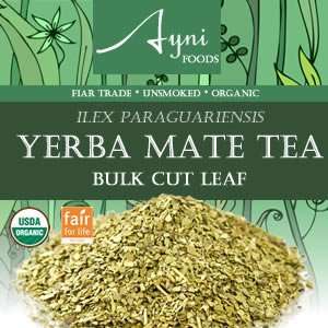 Yerba Mate Organic Unsmoked Loose Tea  Grocery & Gourmet 