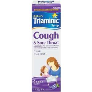  Triaminic Cough & Sore Throat Liquid 4oz Health 